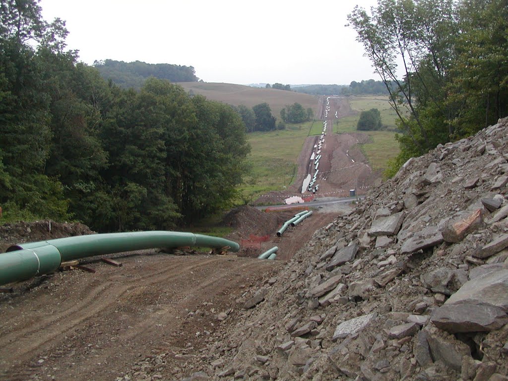 Marcellus Shale Pipeline Construction2 by rabarcharbar