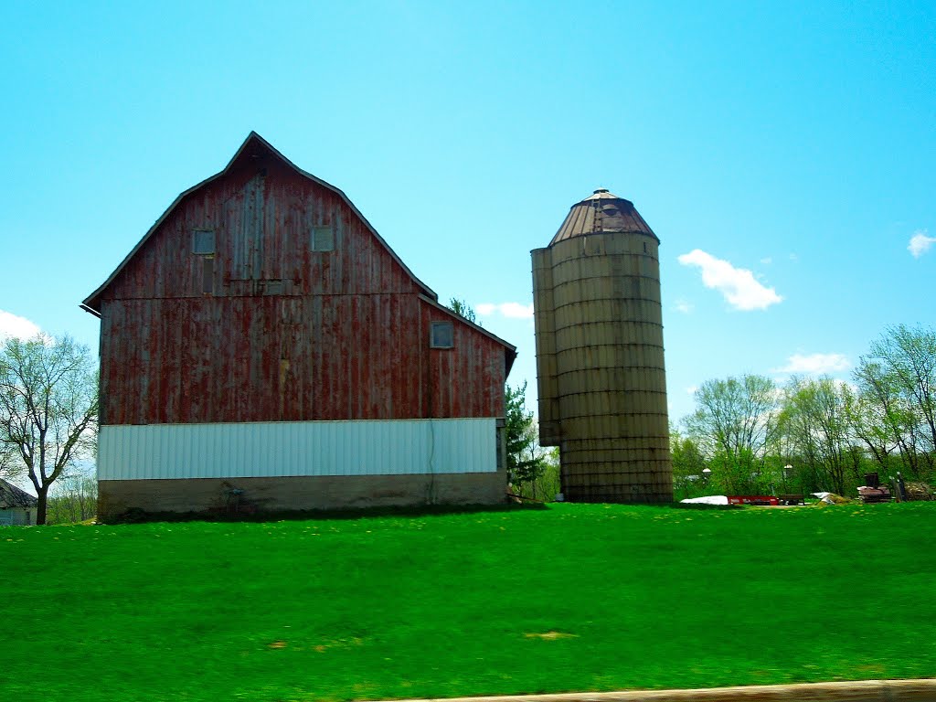 Barn and Silo by Corey Coyle