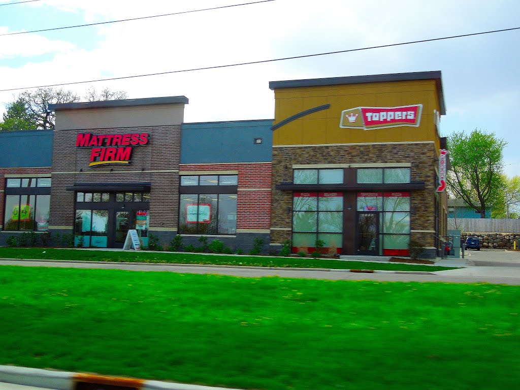 Toppers Pizza & Mattress Firm by Corey Coyle