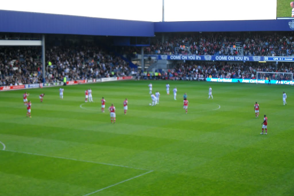 QPR 0 v Arsenal 1 on 4 May 2013 by dimitris kountis