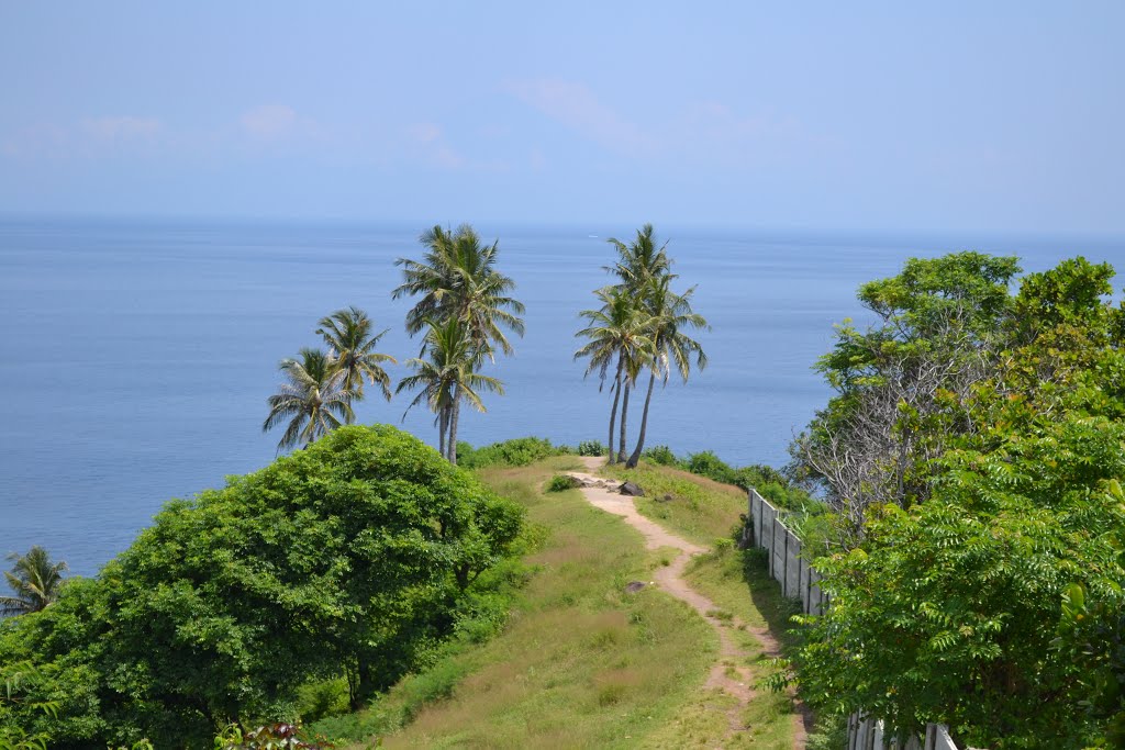 Lombok. View point of Gili Islands. Ломбок. Место с видом на острова Гили. by Roman Russian