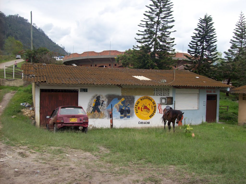 Volunteer Firefighters Barracks of Choachi by Orion Gps