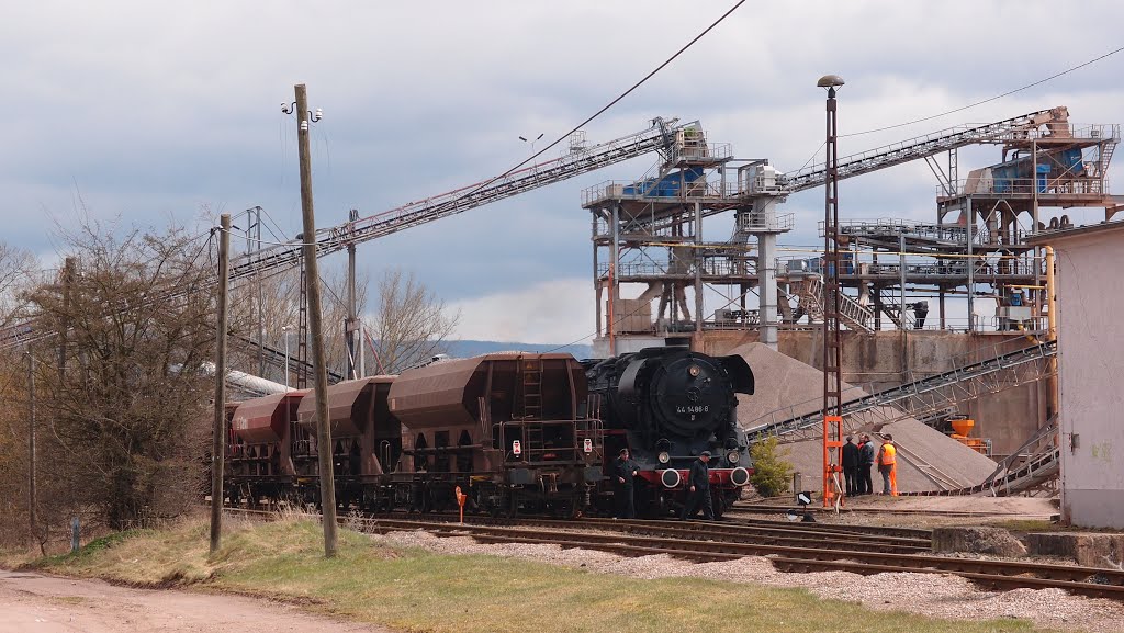 Im Verladebahnhof - Sandgrube by Schmalspur Sa.