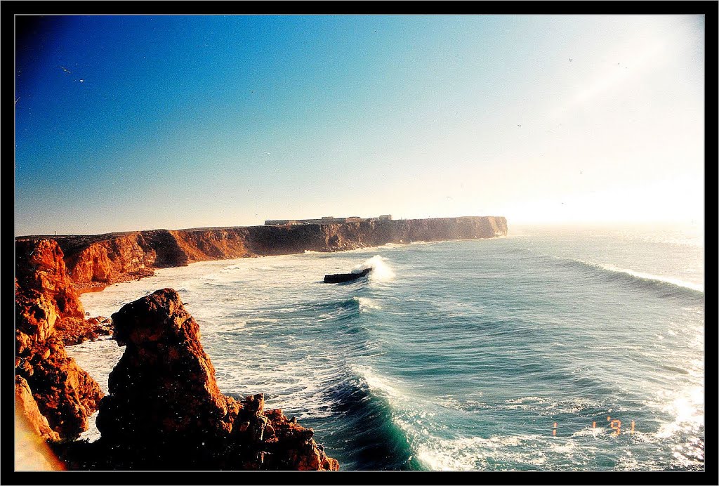 January Sagres Vila do Bispo Atlantic Storm - Master Magic Portugal Photography 1991 by pictures Jettcom