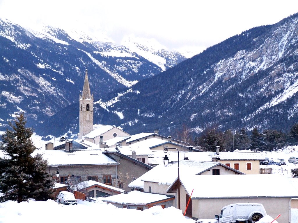 Village de Sardières, Savoie, France, Janvier 2008 by Christian Claveau