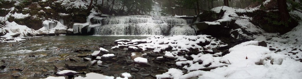 Christman Sanctuary Waterfalls by darktrooper777