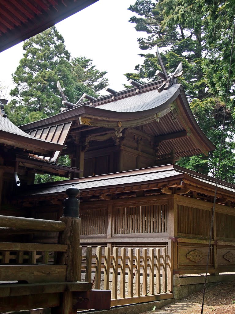 零羊崎神社御本殿、Honden of Hitsujisaki-jinja shrine by Nachtigall Blaue