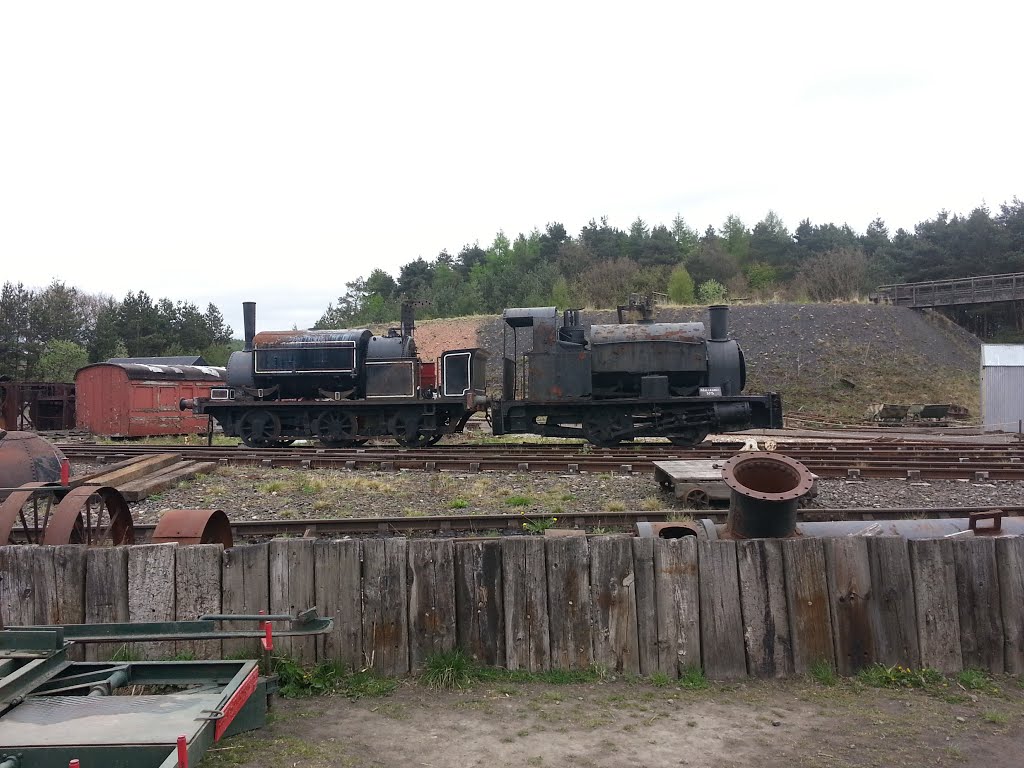 Steam Railway - Beamish by Paul Brumby