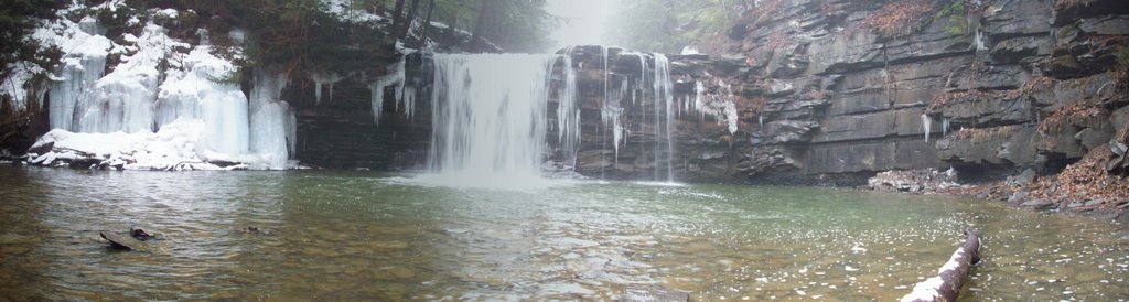 Christman Sanctuary Waterfall by darktrooper777