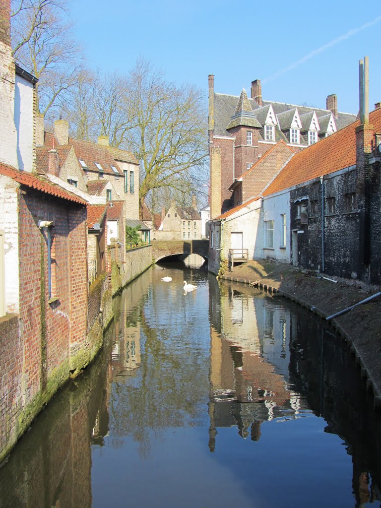 BELGIUM - BRUGES - CANALS by Dimitrios Makris