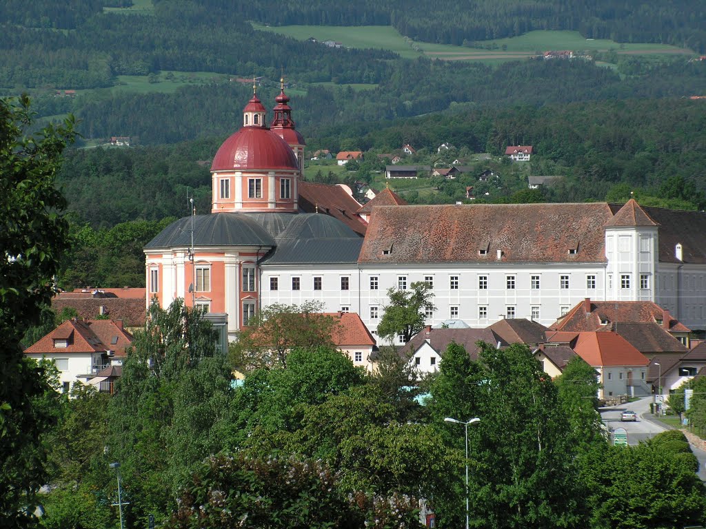 Austria (Österreich), Pöllau, Schloss Pöllau, Stifts- und Pfarrkirche St. Veit, SzG3 by szalay3