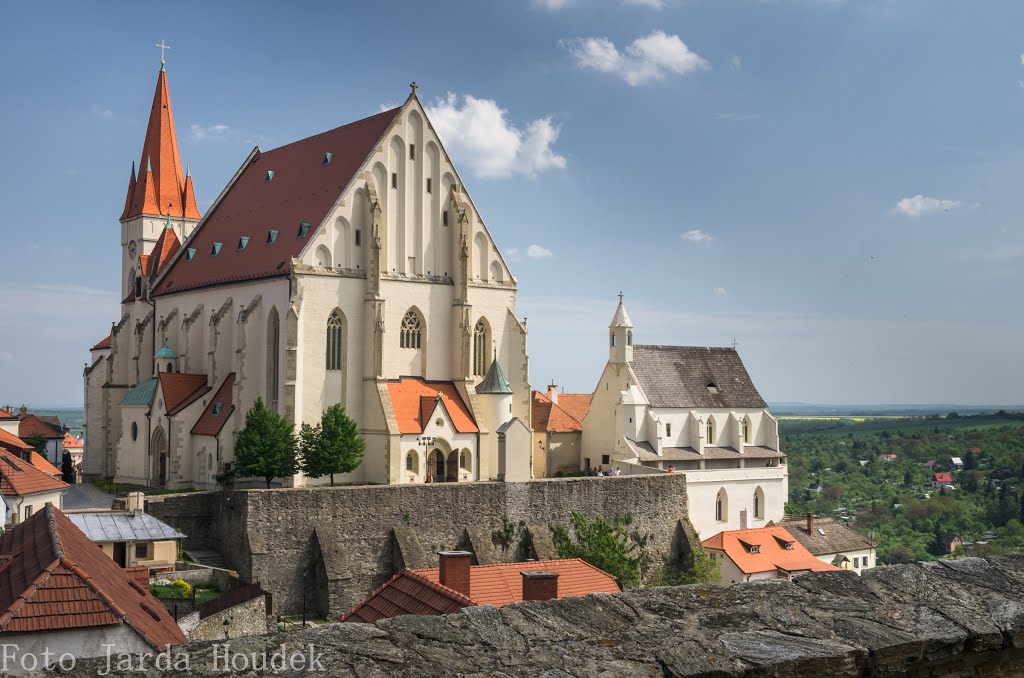 Znojmo - katedrála by Jarda Houdek