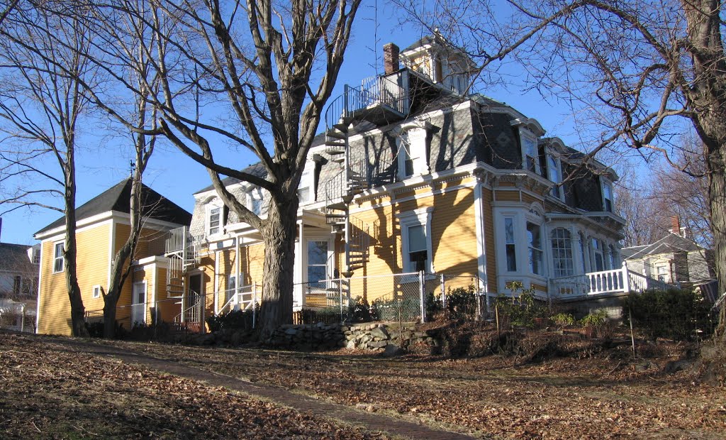 Big Yellow Mansard by weirdpix