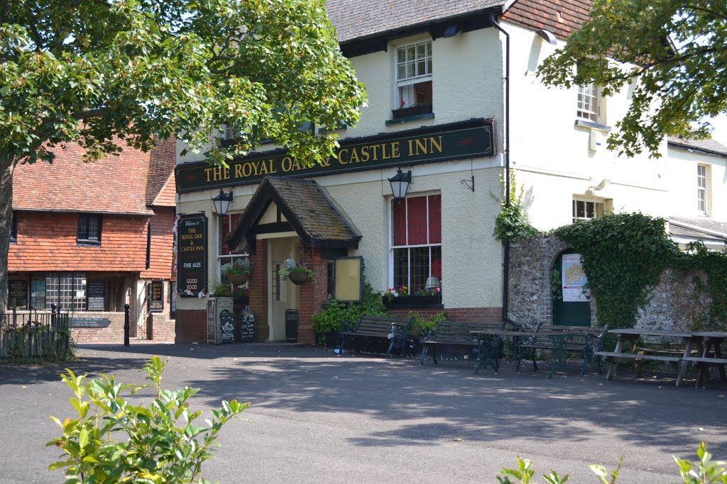 The Royal Oak & Castle Inn, Pevensey, East Sussex, UK by John Starnes