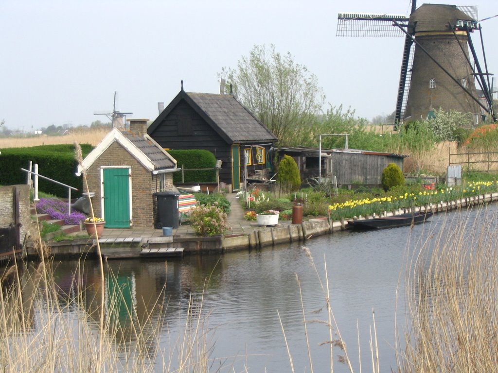 Kinderdijk, Hollande by Dominique Salé