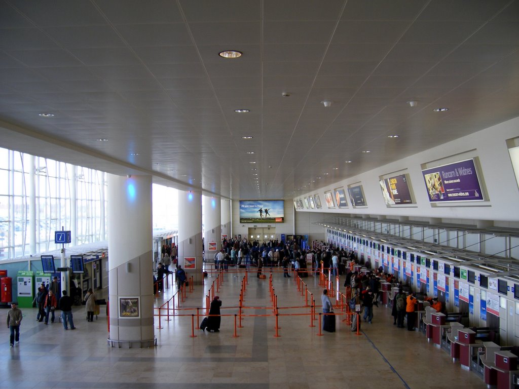 Liverpool's airport by Spiritualized Kaos