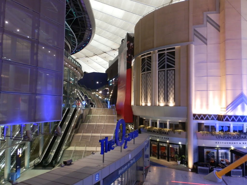 Stairs at O2 Arena by Joaquín Vilas