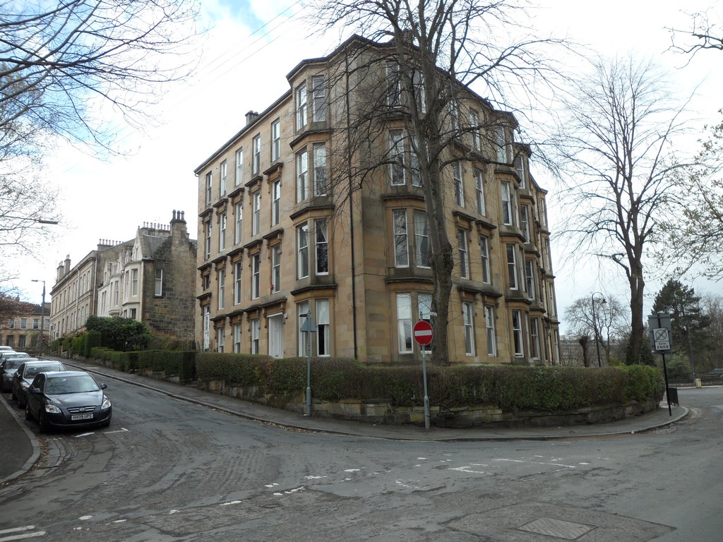 Hamilton Drive at Buckingham Street, Glasgow by seventiescopshow