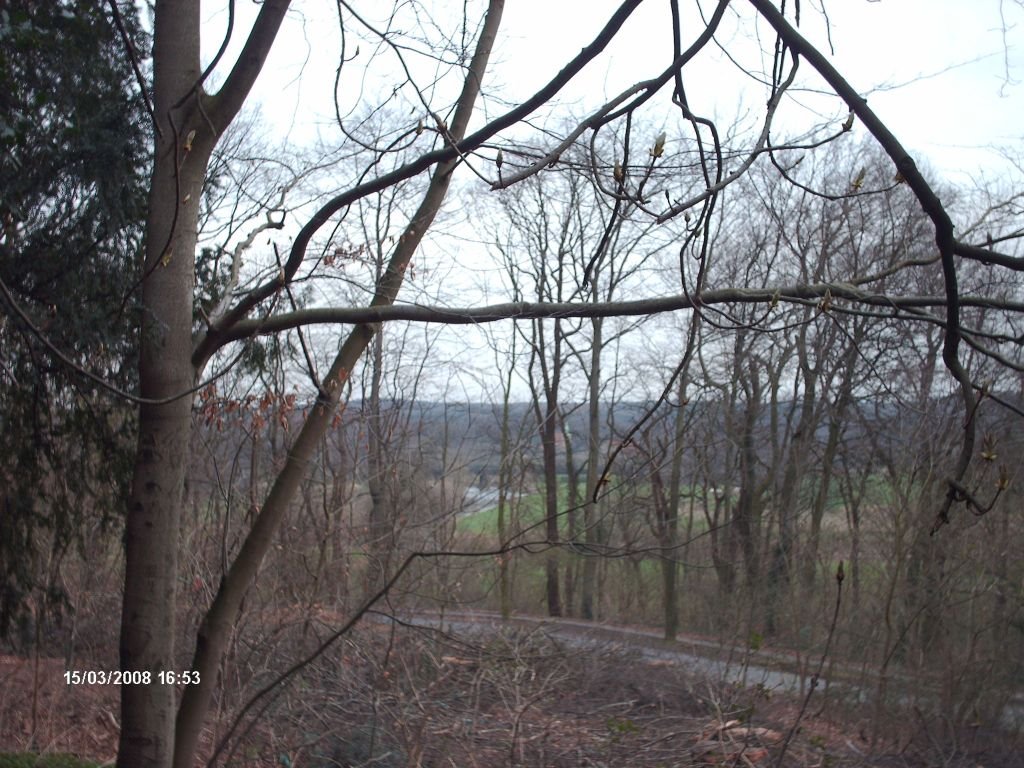 H©) März 2008 / Haltern am See - Blick vom Annaberg Richtung Eisenbahnbrücke by Hannes Th.