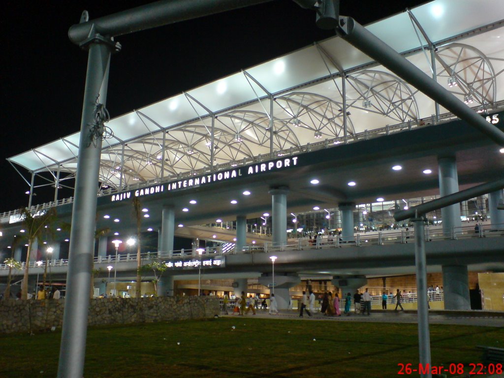 Rajiv Gandhi International Airport, Hyderabad by gummaraju