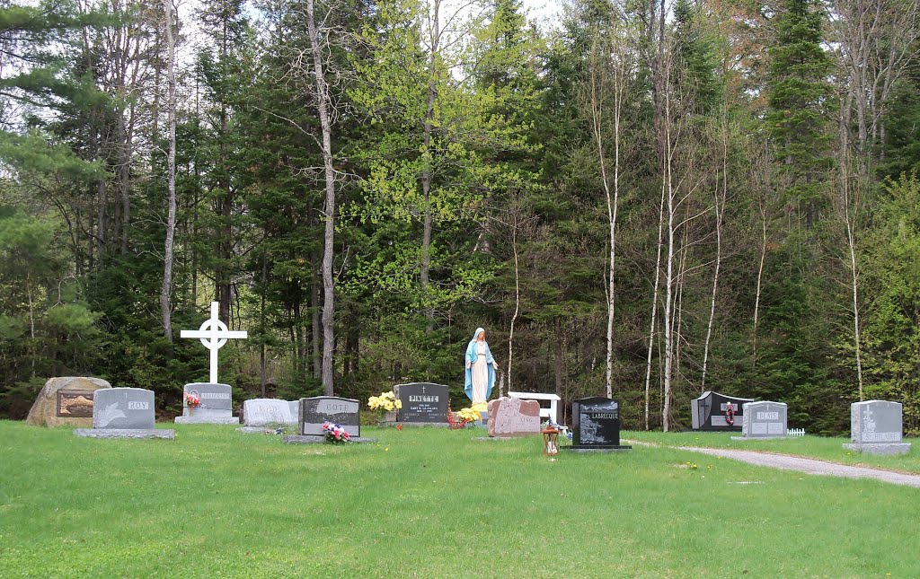 Cemetery at St. Pius Chapel by Jon Platek