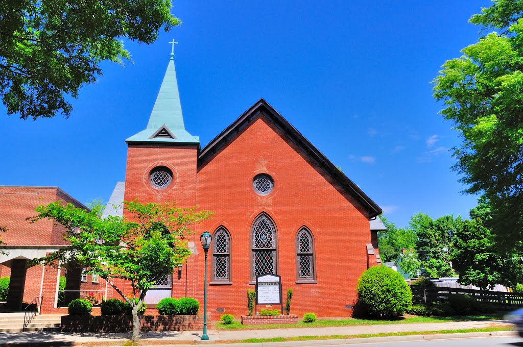 VIRGINIA: KING WILLIAM COUNTY: WEST POINT: West Point United Methodist Church, 1020 Main Street by Douglas W. Reynolds, Jr.