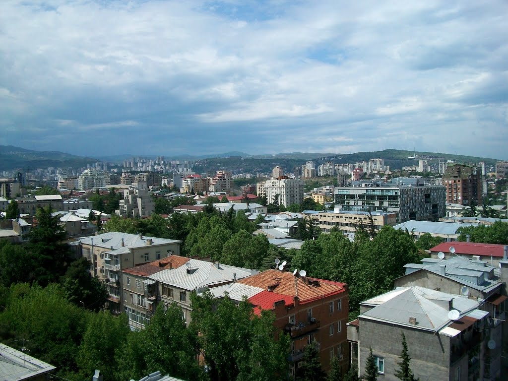 Vake houses by Pogromca Gašnič