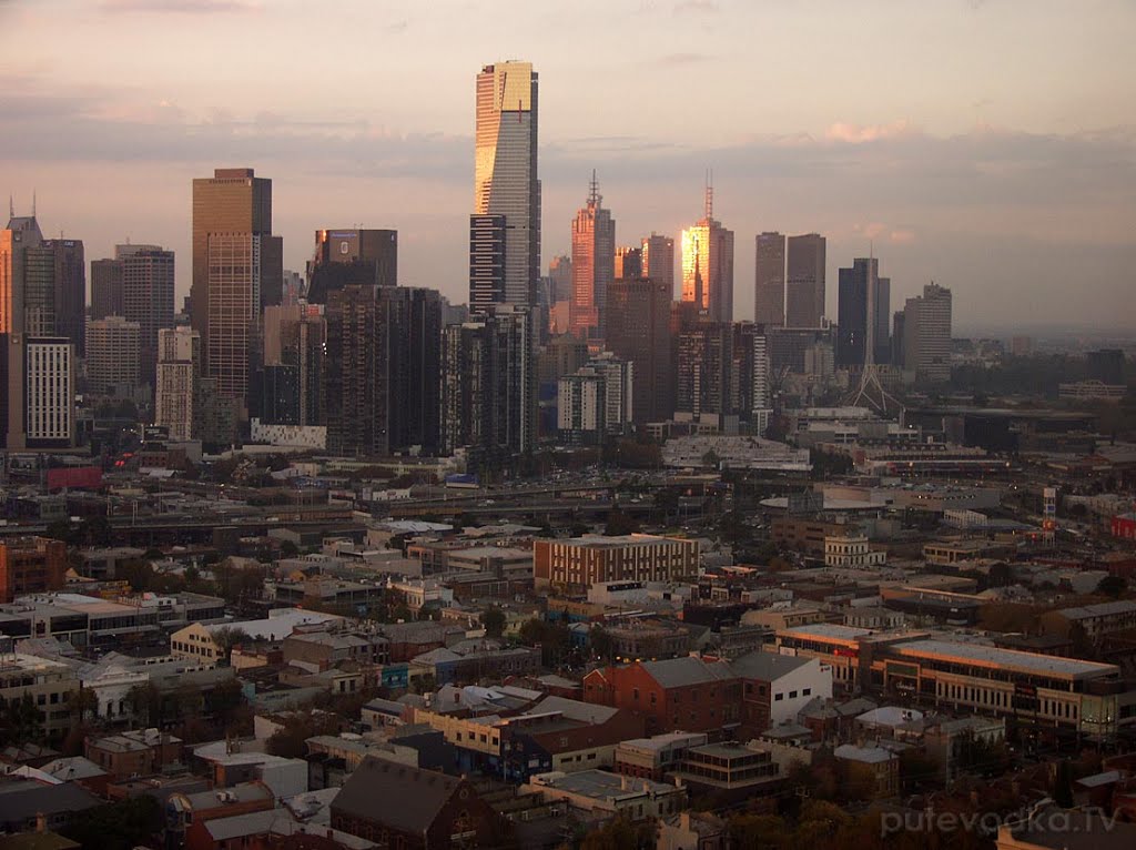 Melbourne. The view from the window. by Nata Putevodka