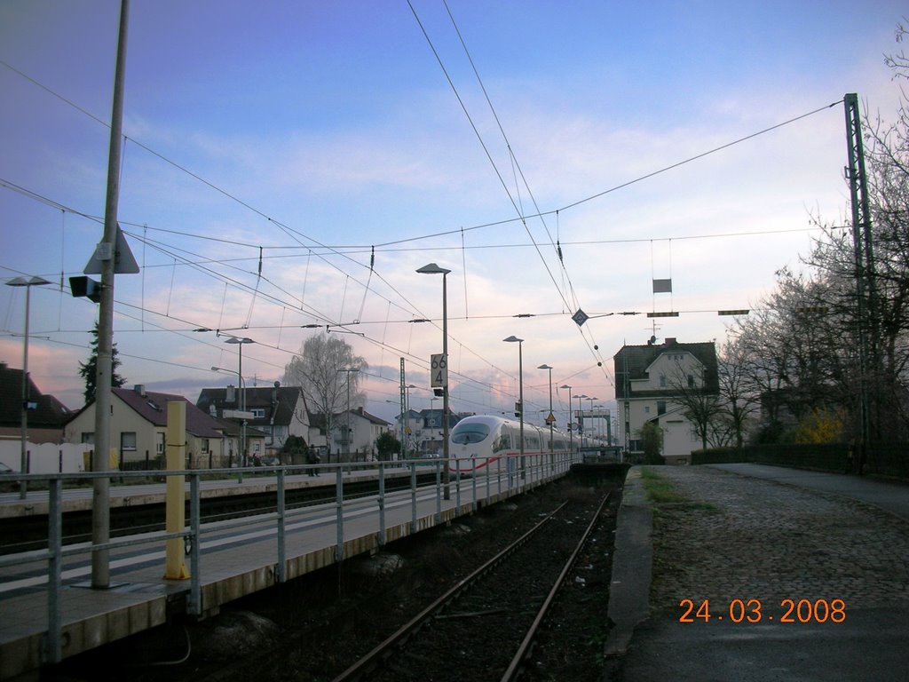 Walldorf Bahnhof ICE by celik2