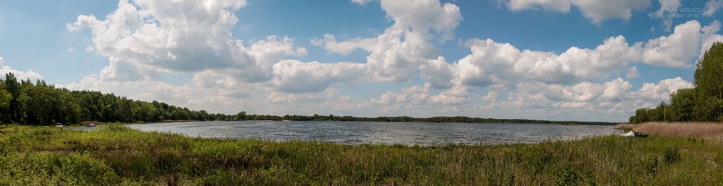 Knappensee - Panorama vom Koblenzer Strand by axking77