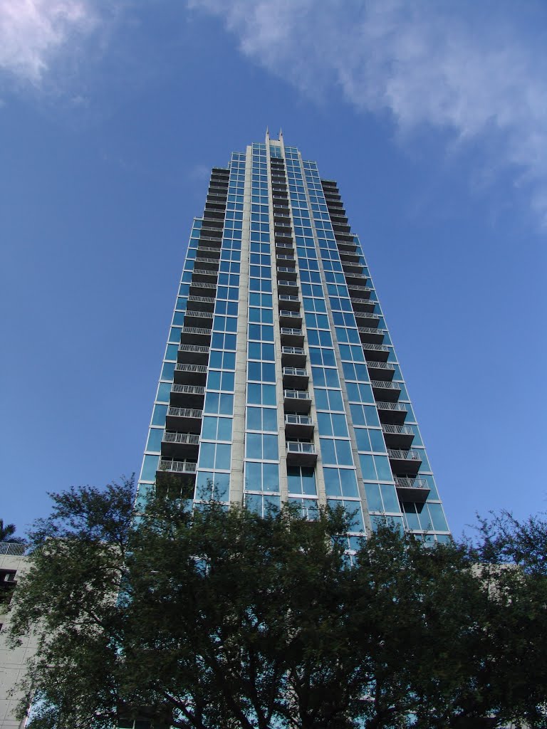 The new Skypoint high rise condo, 32 stories, Tampa Fla (7-14-2012) by Ken Badgley