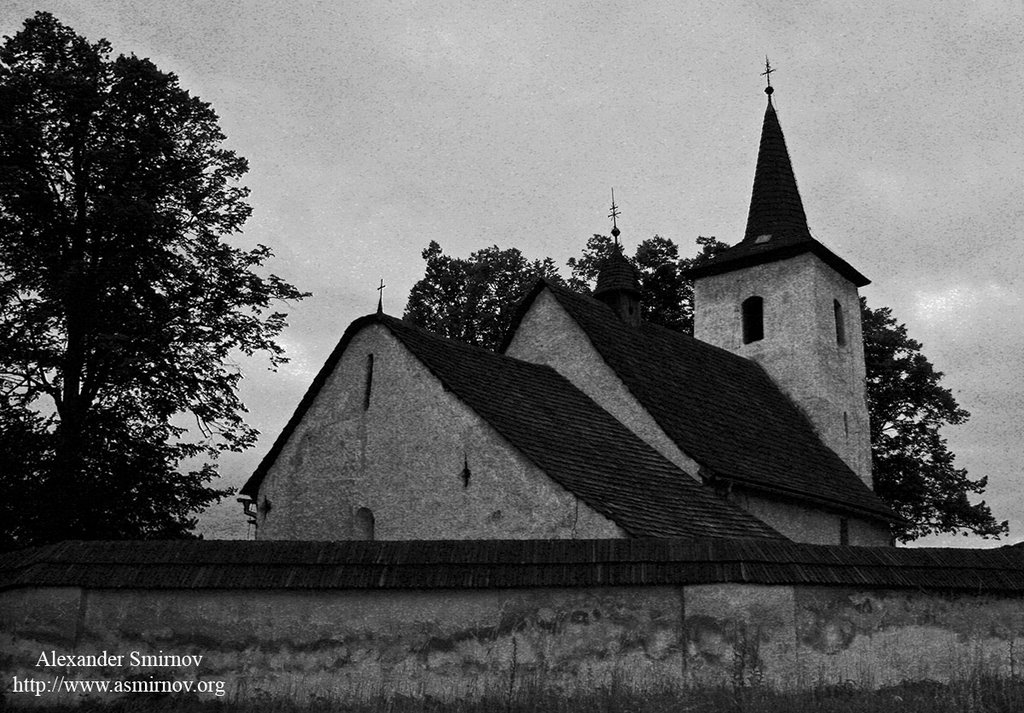 All-Saint's Church in Ludrova, Slovakia by asmirnov