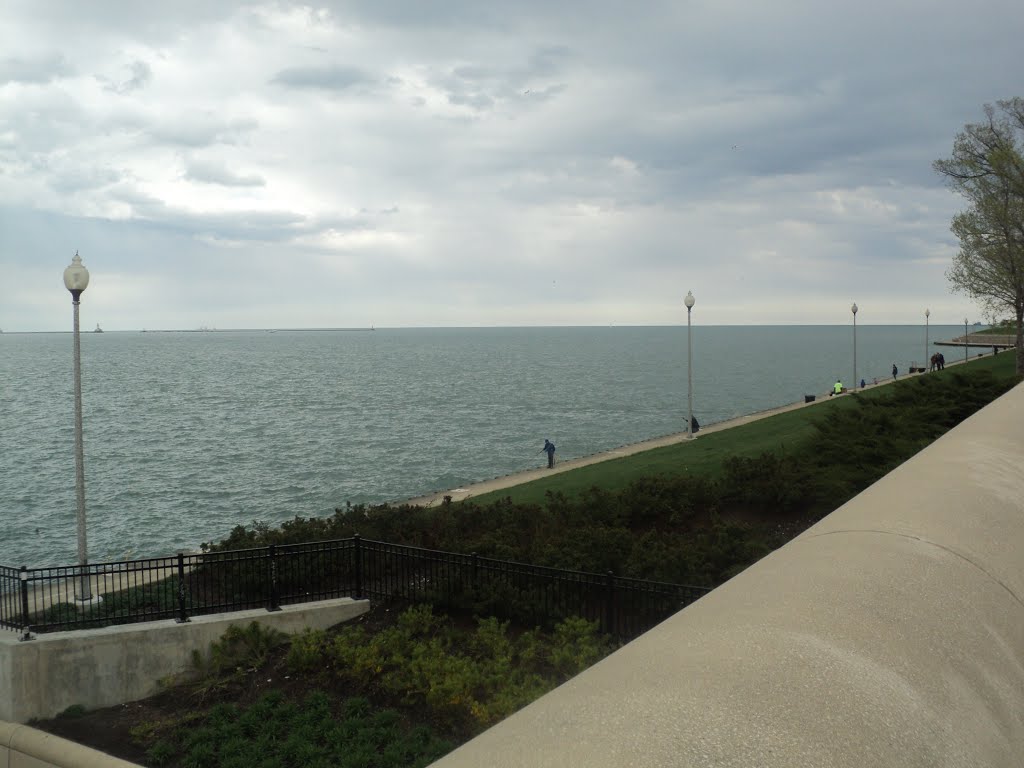 Chicago lake front near shedd aquarium by s.vaidhinathan