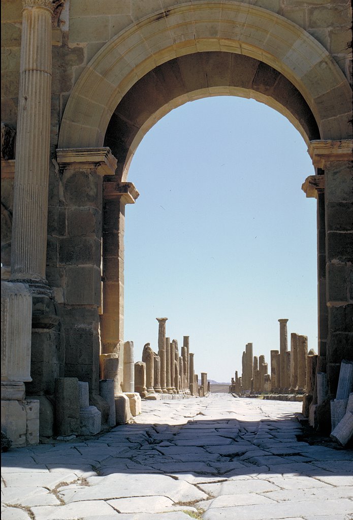 Timgad Arc de Trajan 2 by loula290