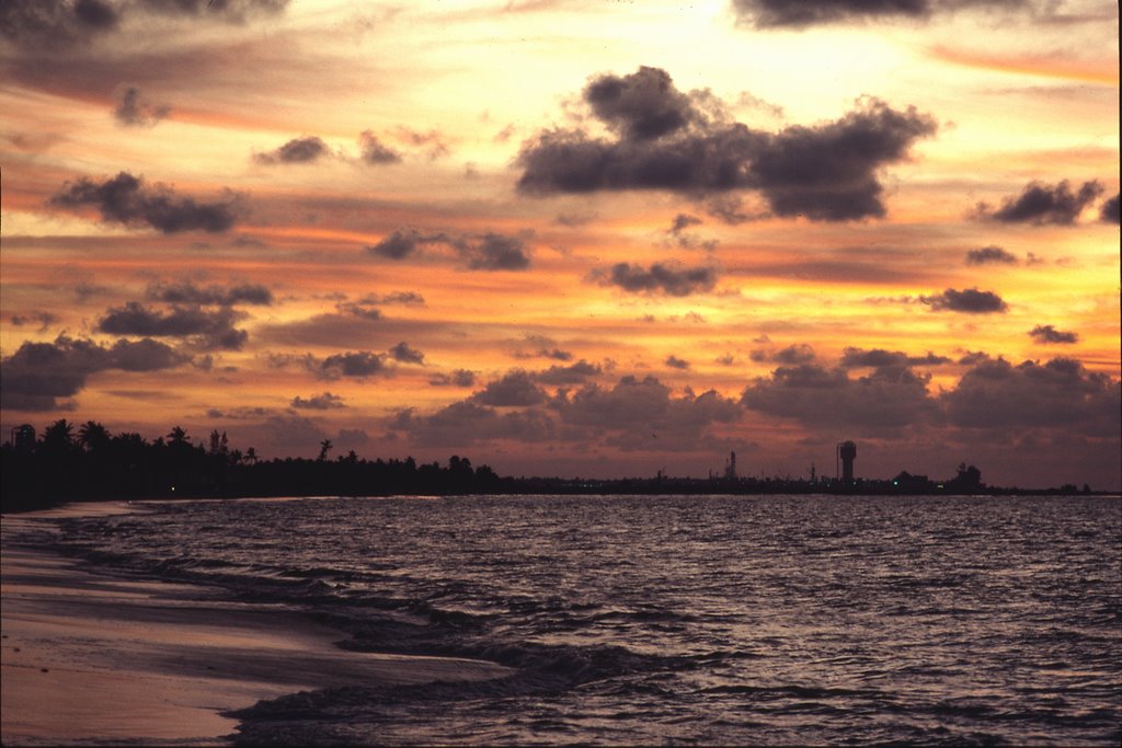 23 Sunset from Pioneer Camp 1985 by LaPhotoBonne