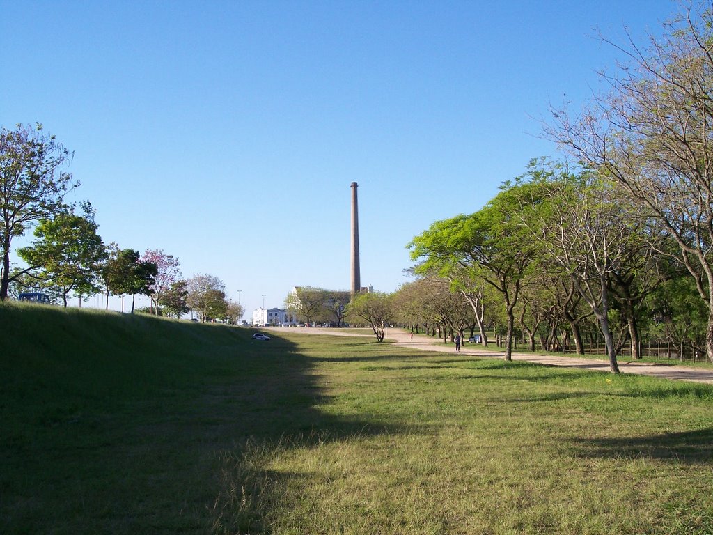 Gasômetro visto do Parque Harmonia by Goku :D