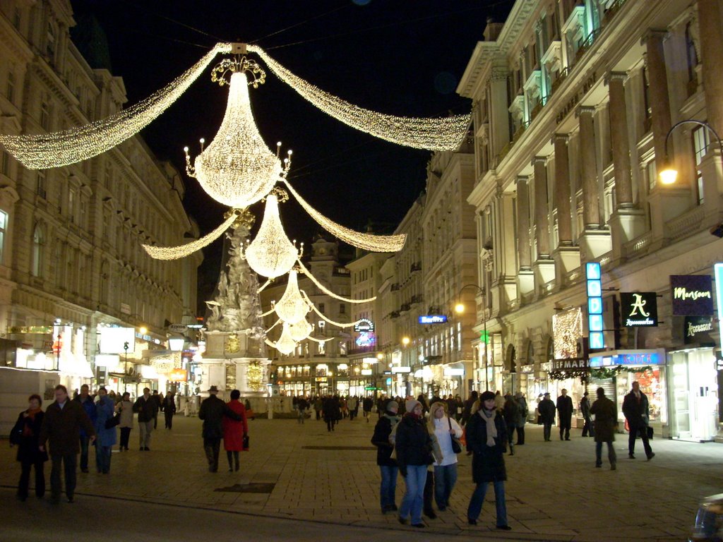 Il Graben nelle feste natalizie by ©marica ferrentino