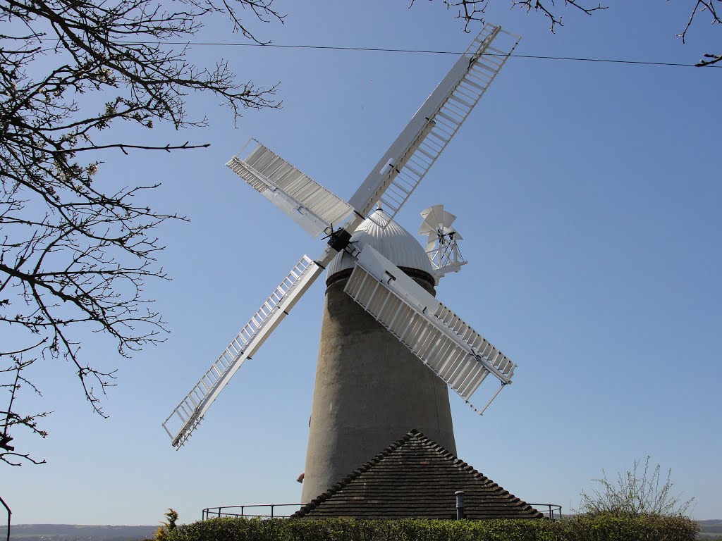 Stone Cross Windmill, Sussex. by G Lokey