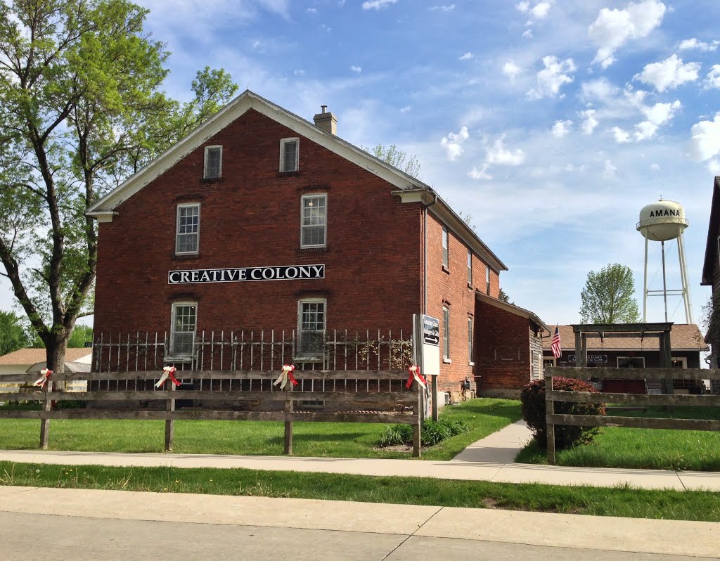 Historic Creative Colony Building - Amana, Iowa by KingHawkFan