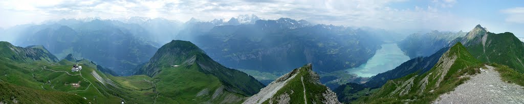 Panorama Lungern-Schönbüel bis Brienzersee by Uwe Häntsch