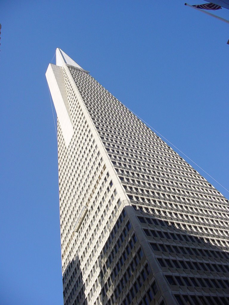 Transamerica Pyramide von unten by Polylux