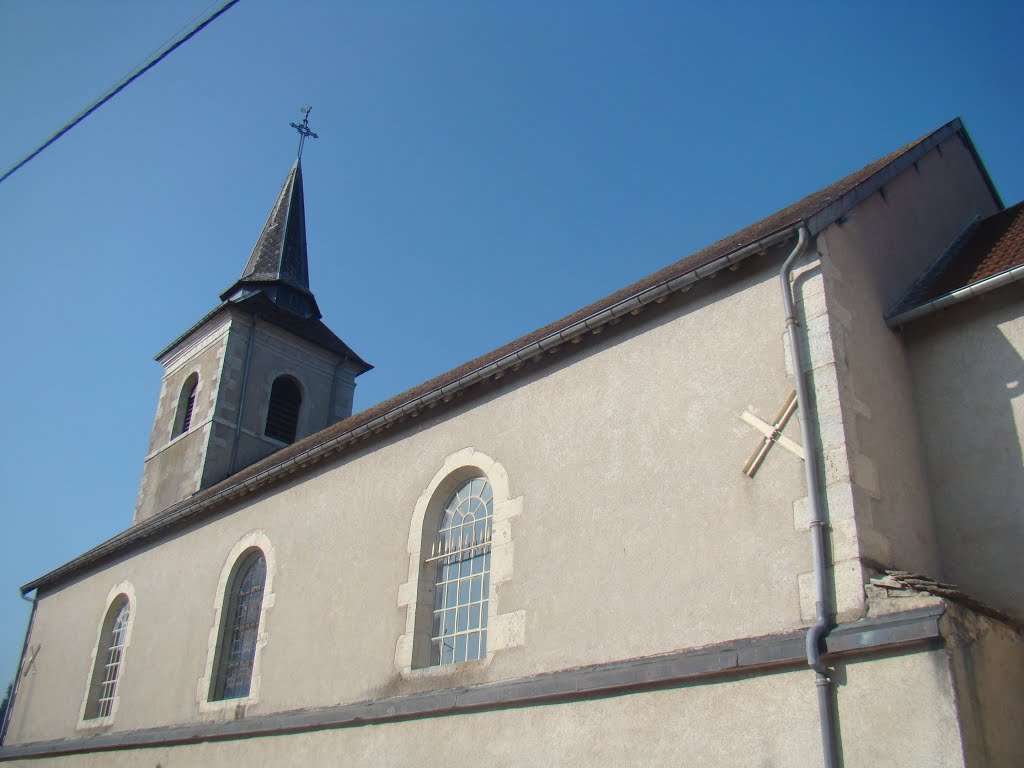 L' Eglise de Cussey sur l ' Ognon le, Dimanche 3 Mars 2013 by Stanislas St Pons de la Jonguière