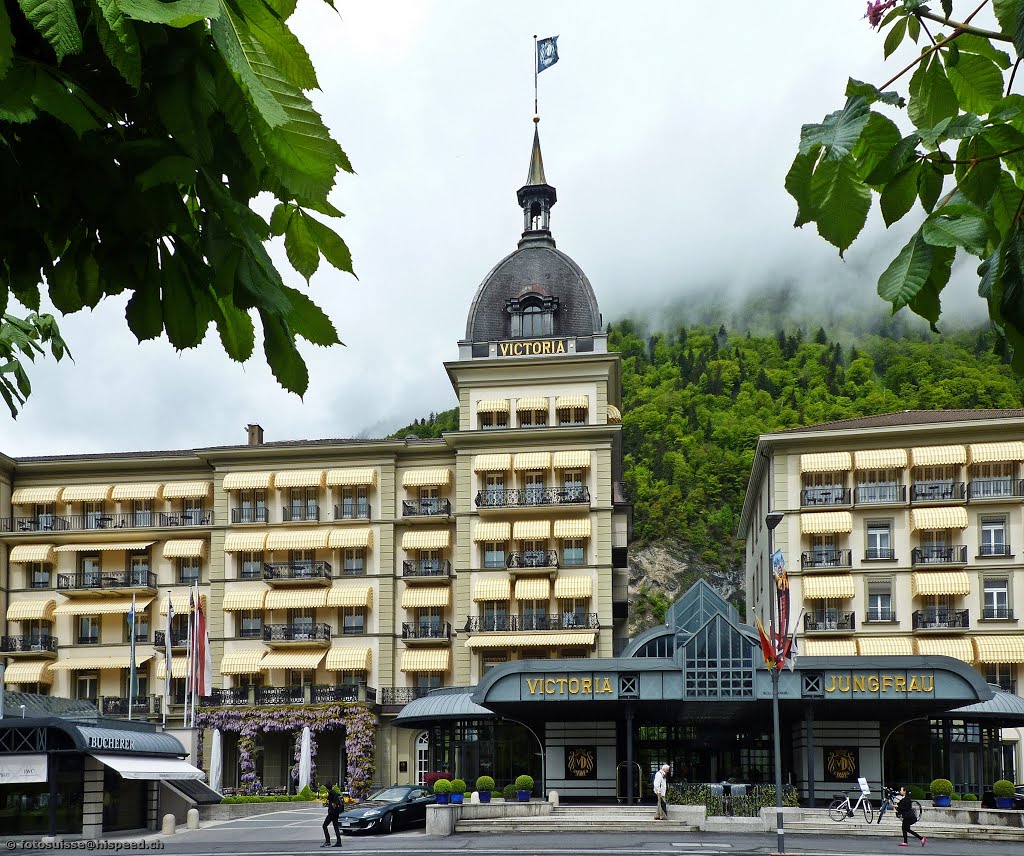 Interlaken, Victoria-Jungfrau, Grand hotel and spa by kurt.fotosuisse