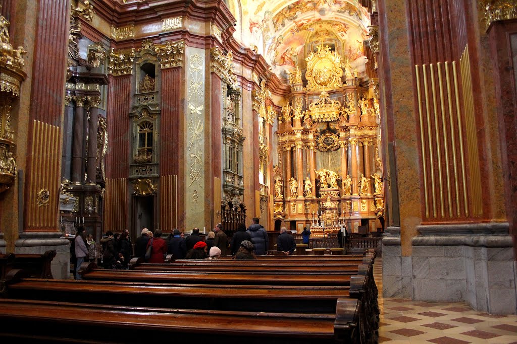 Melk. Stiftskirche. Hauptaltar by kattauneun