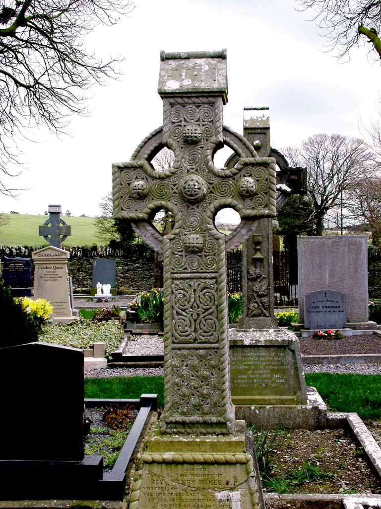 Monasterboice (Ireland): Cemetery, High Cross_2 by kisstamas36