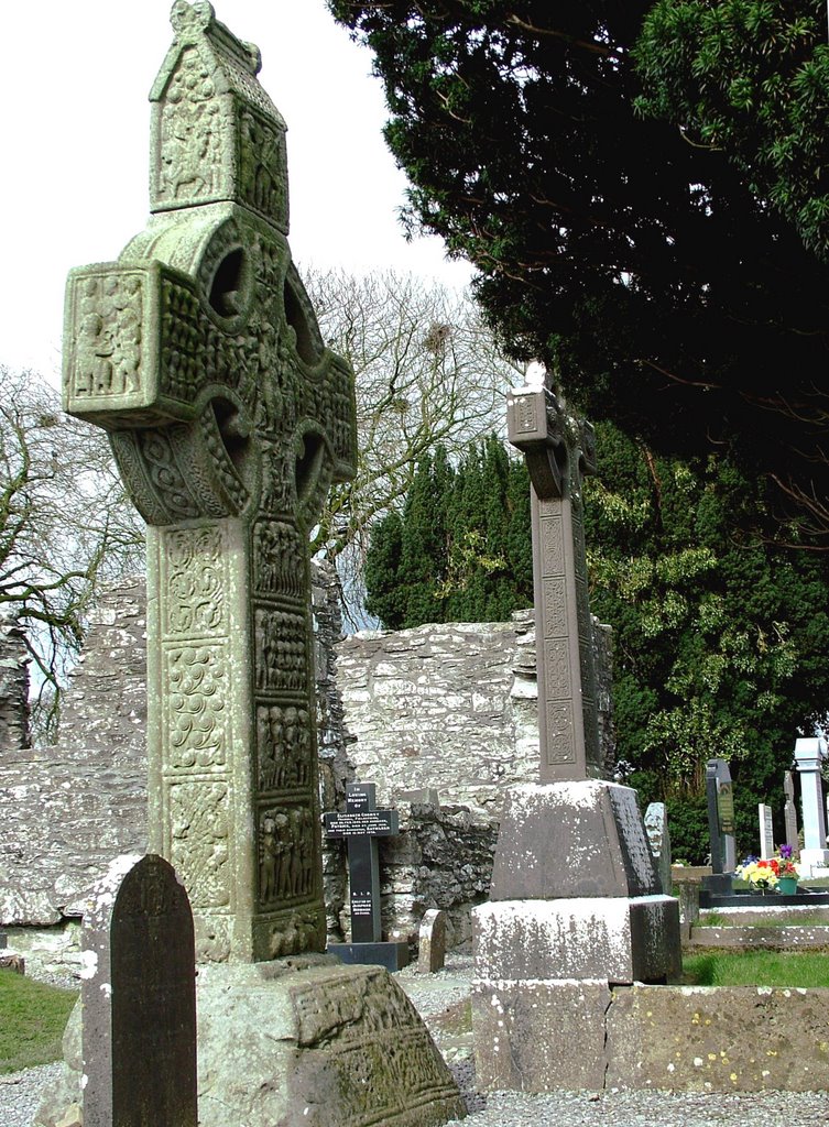 Monasterboice (Ireland): Cemetery, High ("Muiredach-") Cross_1 by kisstamas36