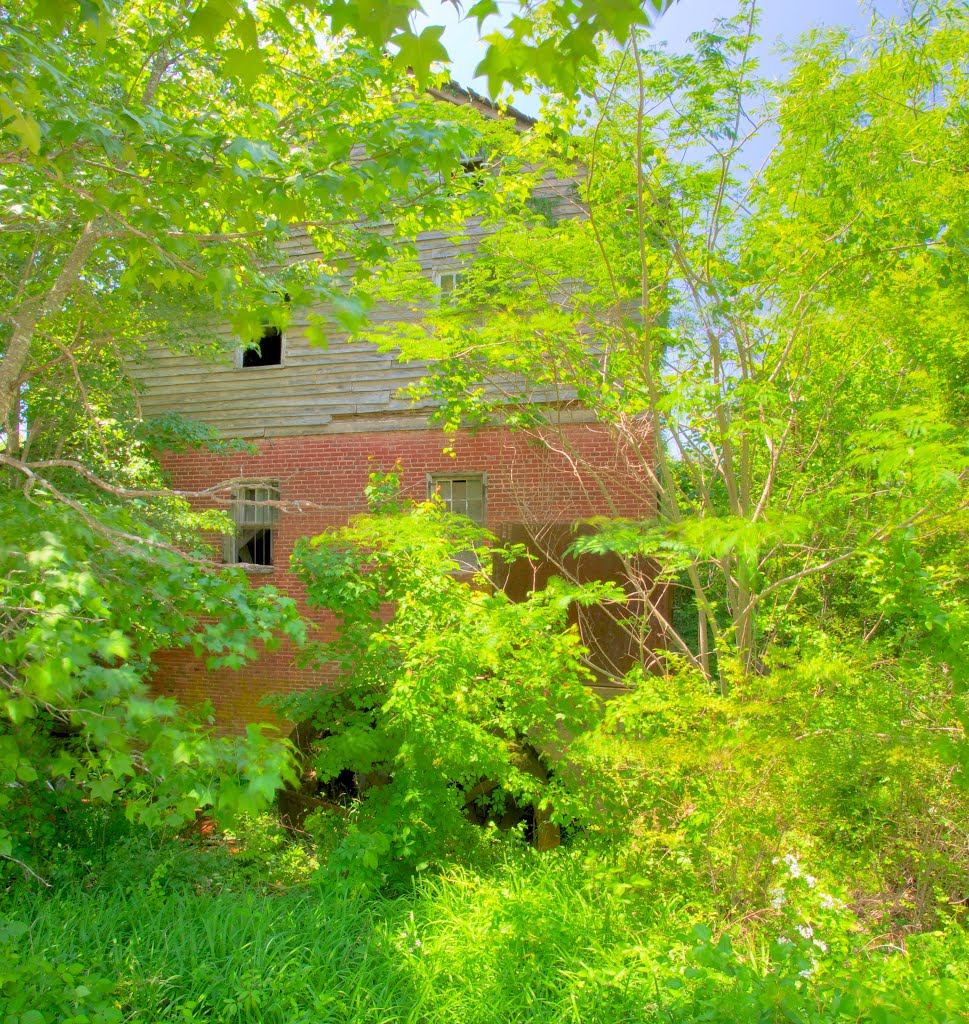 VIRGINIA: GLOUCESTER: WARE: Cow Creek Mill, 8230 John Clayton Memorial Highway (S.R. 3 and 14) composite by Douglas W. Reynolds, Jr.