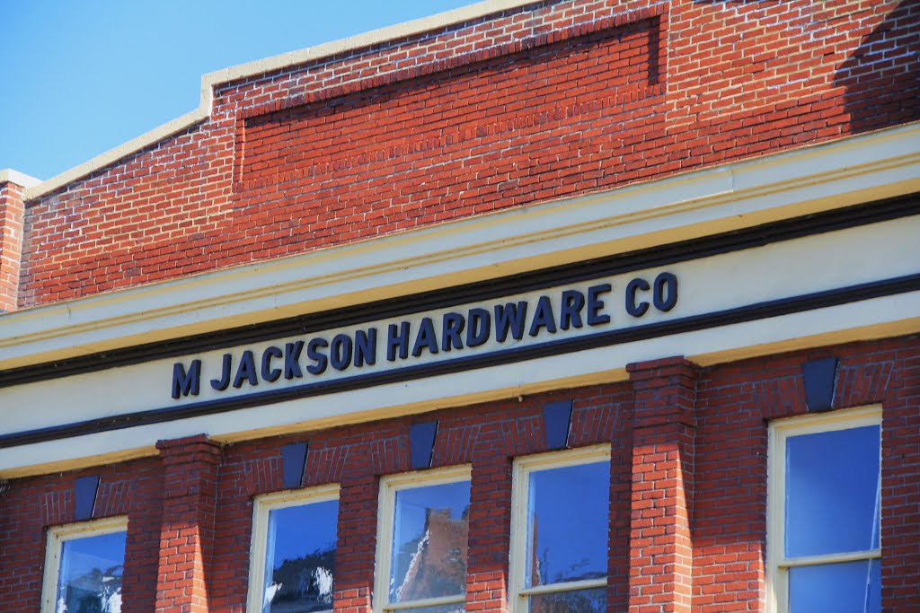 Old M Jackson Hardware Sign, Radford VA by jonmac33