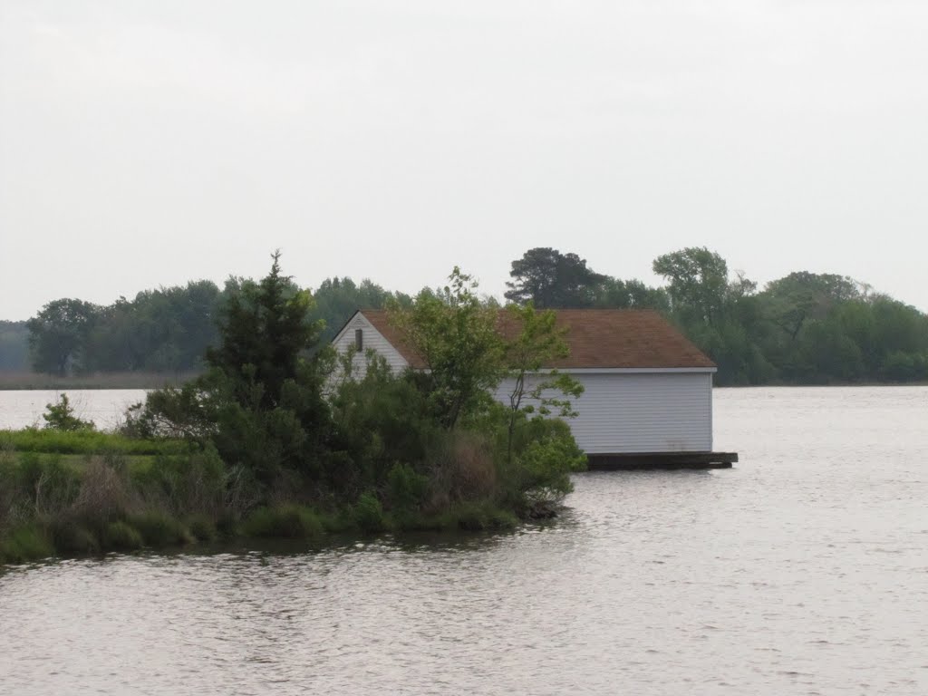 Blackwater NWR Boathouse by Chris Sanfino