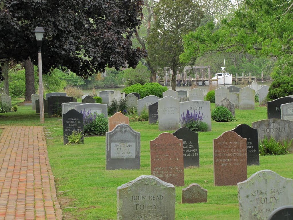 Old Trinity Cemetery & Church Creek by Chris Sanfino